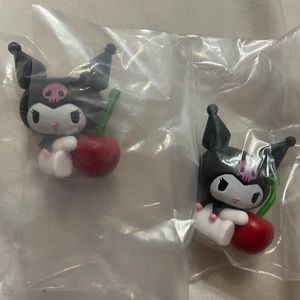 Kuromi cherry figures